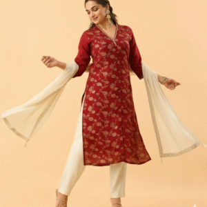 Women’s Cotton Printed Kurta – Comfortable & Stylish